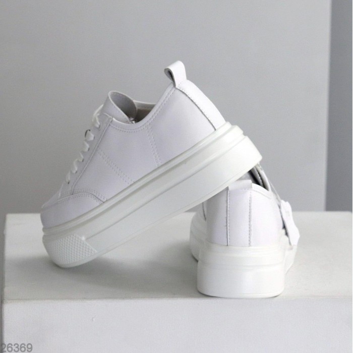 Кеди жіночі натуральна шкіра білі 37,39,40р