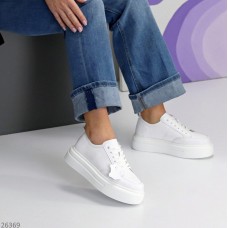 Кеди жіночі натуральна шкіра білі 37,39,40р