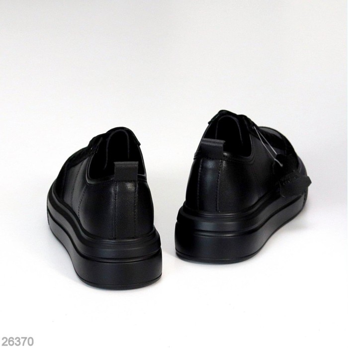 Кеди жіночі натуральна шкіра-замша чорні 37,38,40р.