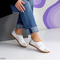 Слипоны женские натуральная кожа белые 37,38,39,40р