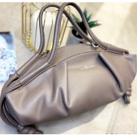 Сумка женская натуральная кожа канадка Капучино