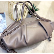 Сумка жіноча натуральна шкіра канадка Капучино