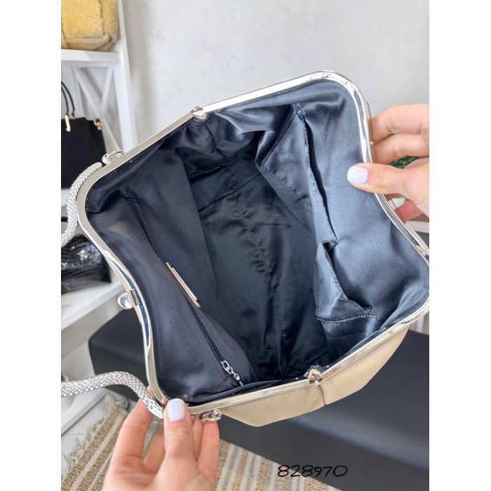 Сумка жіноча натуральна шкіра Чорна