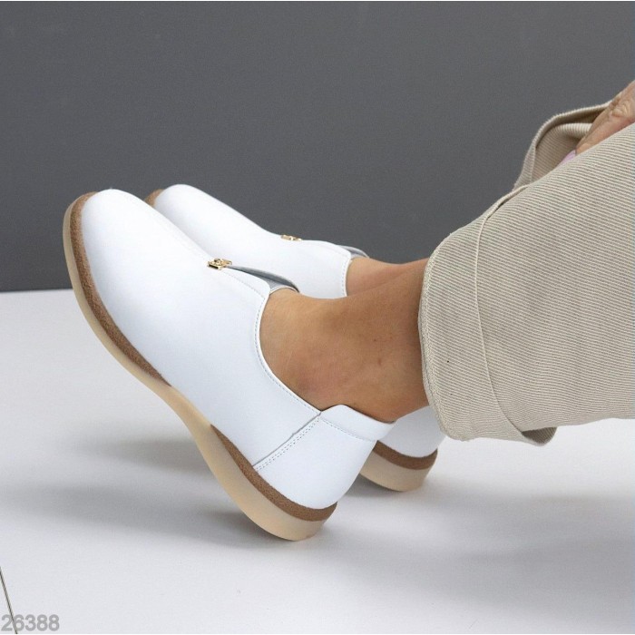 Туфлі жіночі натуральна шкіра білі 36,38,40р