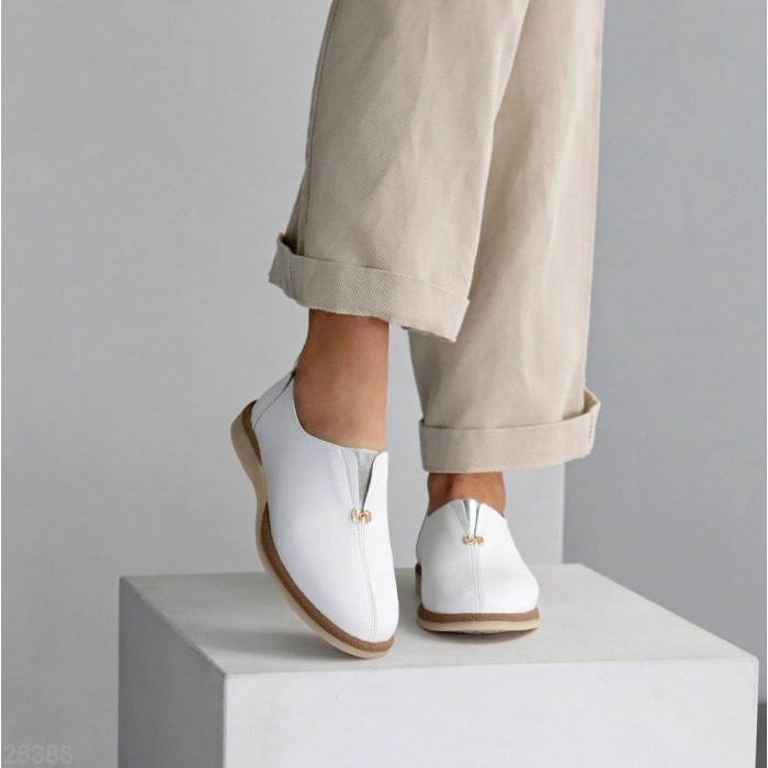 Туфлі жіночі натуральна шкіра білі 36,38,40р