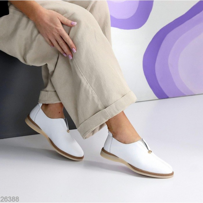 Туфлі жіночі натуральна шкіра білі 36,38,40р