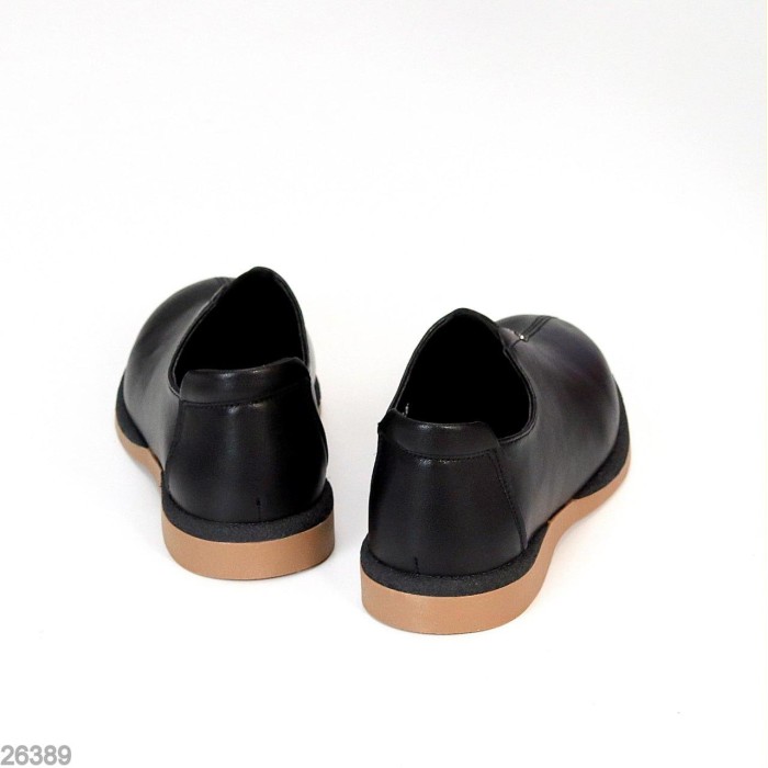 Туфлі жіночі натуральна шкіра чорні 38р