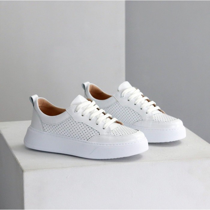 Кросівки жіночі натуральна шкіра білі 36,37,38,39,40р