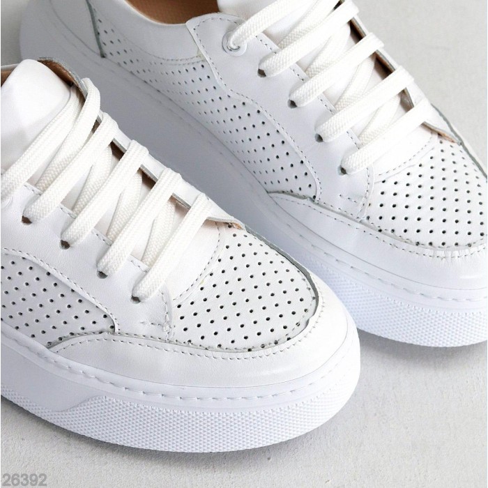 Кросівки жіночі натуральна шкіра білі 36,37,38,39,40р