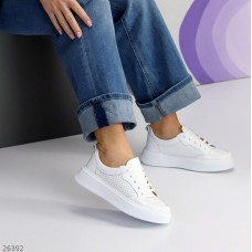 Кросівки жіночі натуральна шкіра білі 36,37,38,39,40р