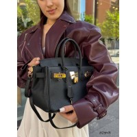 Сумка женская натуральная кожа цвет: Чёрный, Шоколад