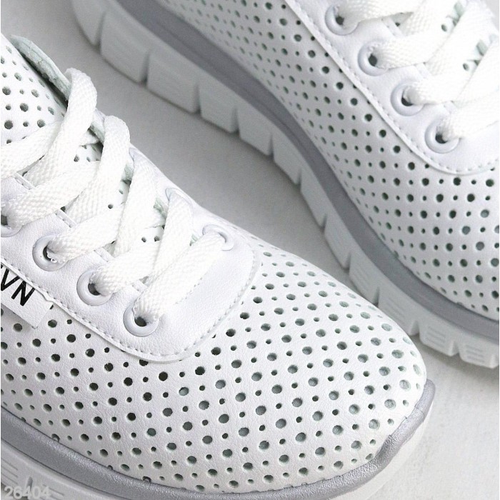 Кросівки жіночі еко-шкіра колір-білий 36,38,39,40,41р