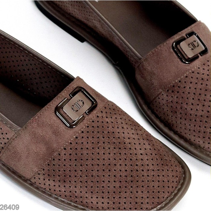 Мокасини жіночі еко-замша колір-коричневий 36,38,39,40,41р