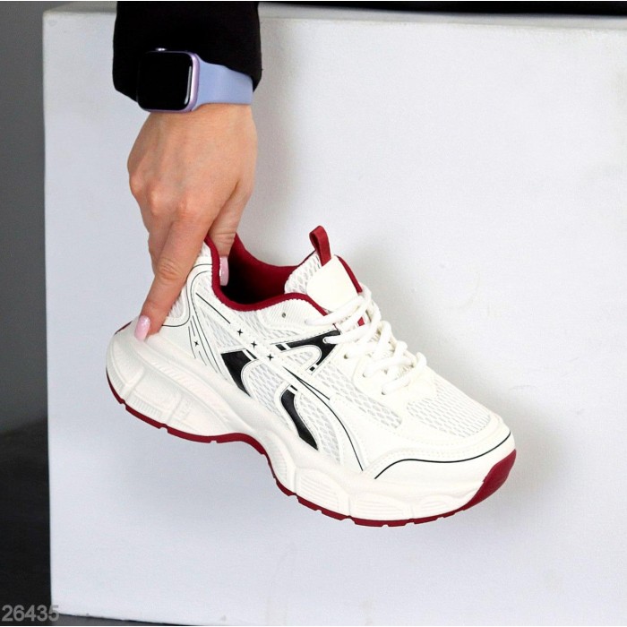 Кросівки жіночі еко-шкіра колір-білий на 35.5,37р