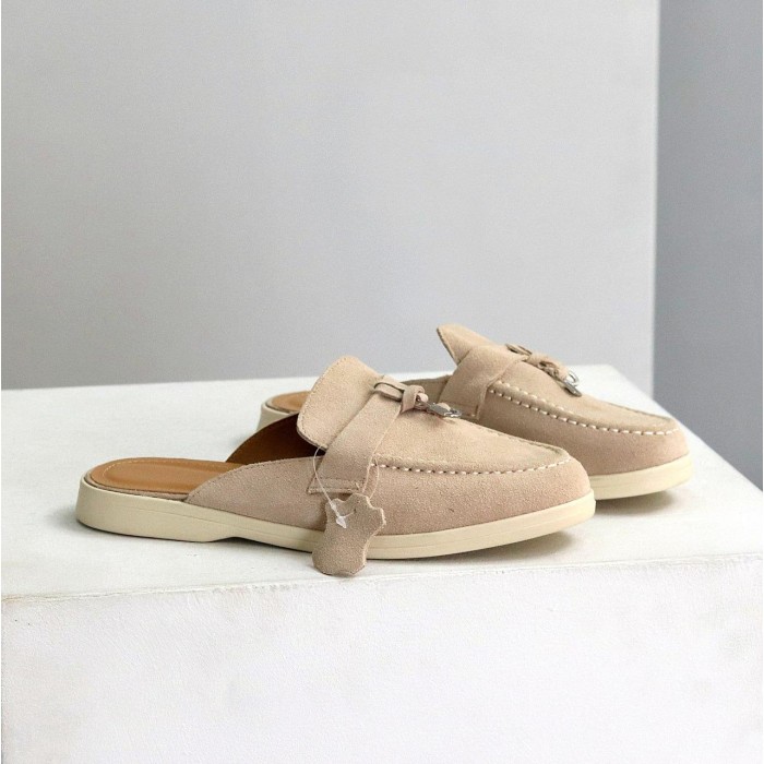 Мюлі жіночі натуральна замша колір-беж 36,37,39,40,41р