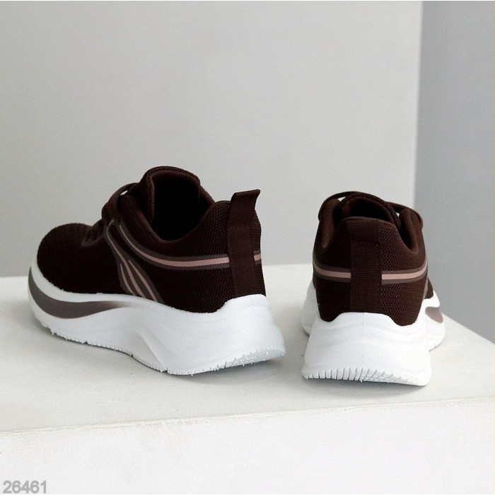 Кросівки жіночі текстиль шоколад зима на 35.5,36,37,38,39,40р