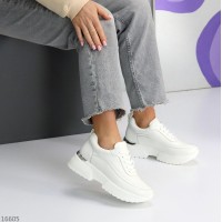 Кросівки жіночі натуральна шкіра білі 38,39,41р