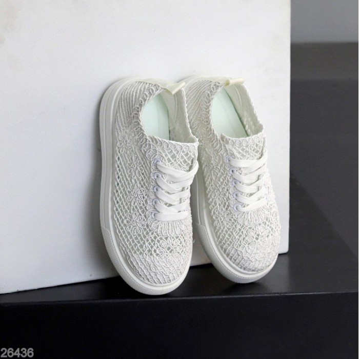 Кеди жіночі текстиль білі 37,38,39р