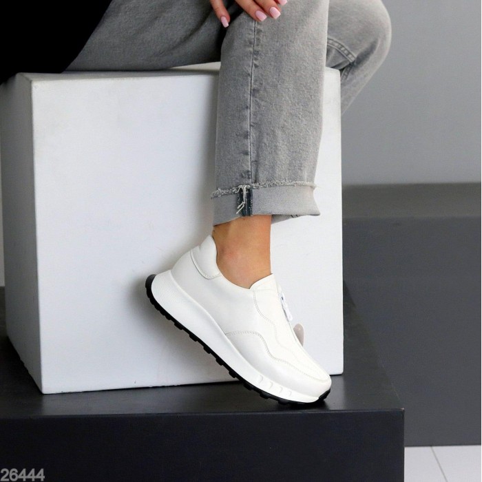 Кросівки жіночі натуральна шкіра білі 38,40,41р