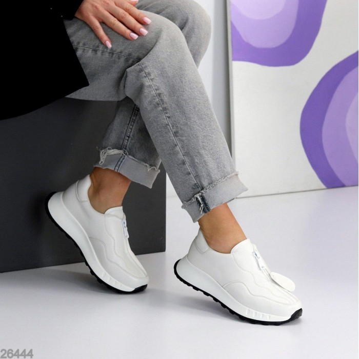 Кросівки жіночі натуральна шкіра білі 38,40,41р