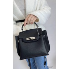Сумка жіноча натуральна шкіра Чорна
