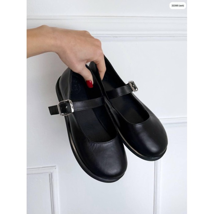 Туфлі/Лофери жіночі натуральна шкіра чорні 36,37,38,39,40р