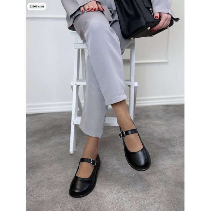 Туфлі/Лофери жіночі натуральна шкіра чорні 36,37,38,39,40р