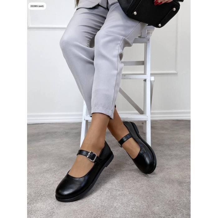 Туфлі/Лофери жіночі натуральна шкіра чорні 36,37,38,39,40р