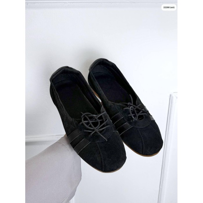 Кеди жіночі натуральна замша/шкіра чорні 36,38.