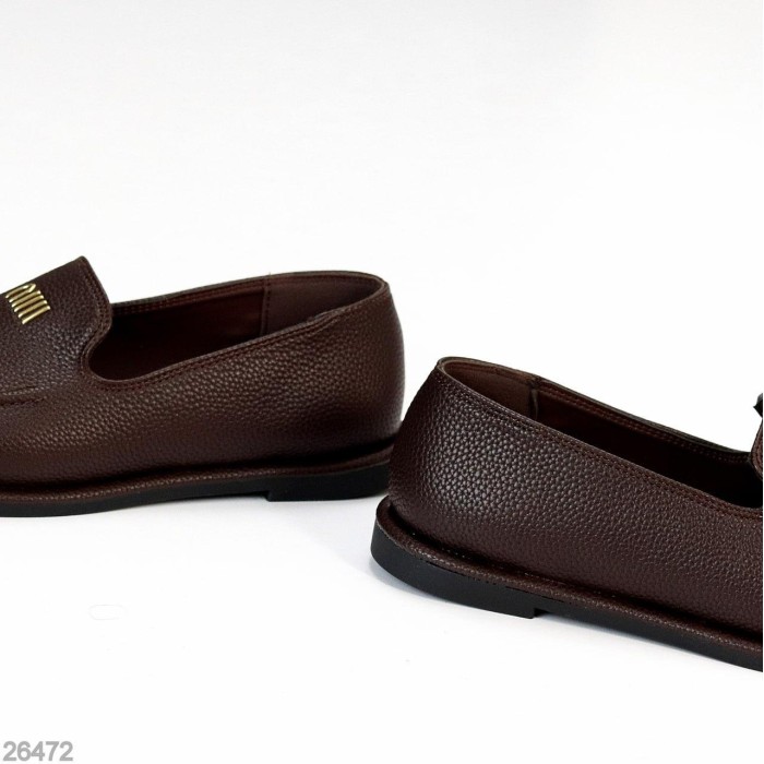 Мокасини жіночі еко-шкіра колір-шоколад на 35.5,36,37,38,39,40р