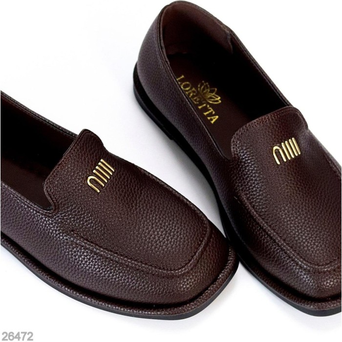 Мокасини жіночі еко-шкіра колір-шоколад на 35.5,36,37,38,39,40р
