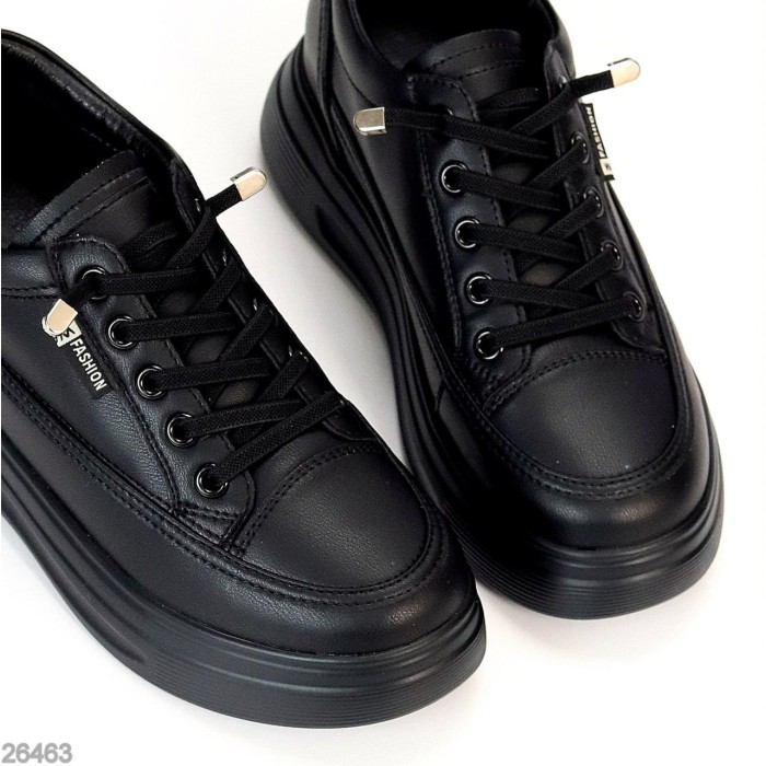 Кроссовки женские натуральная кожа черные на 35.5,36,37,39р.