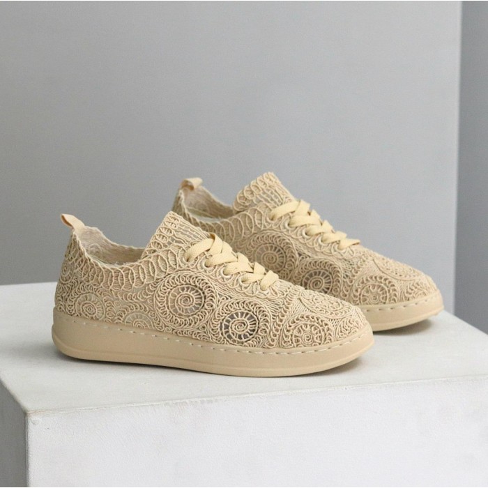 Кеди жіночі текстиль бежеві 39р