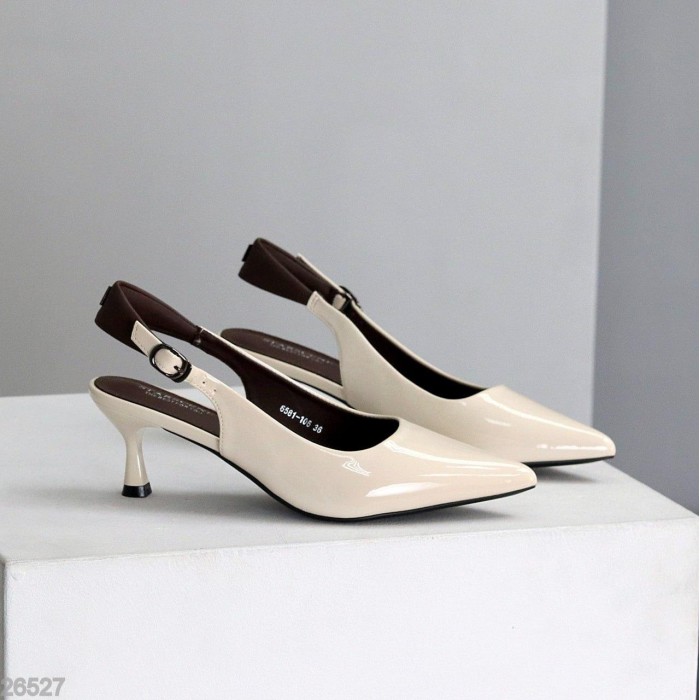 Туфлі жіночі еко-шкіра беж 36,37,38,39р