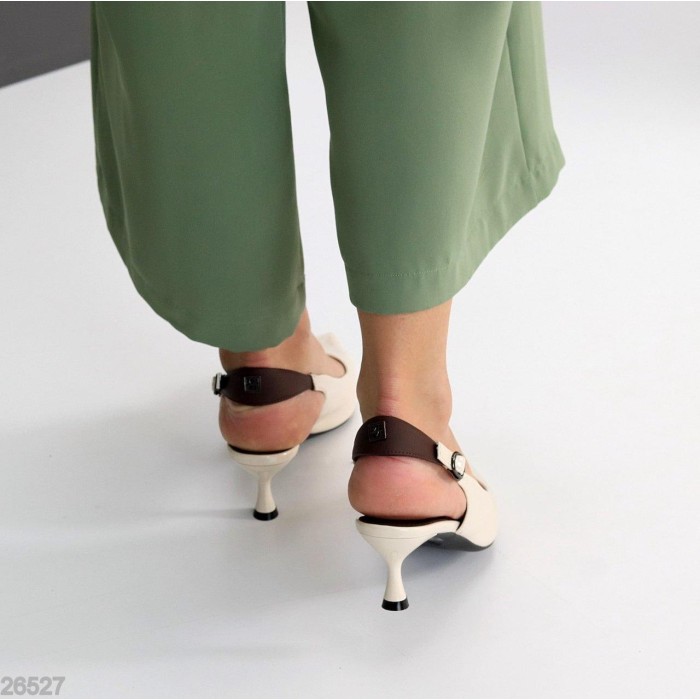 Туфлі жіночі еко-шкіра беж 36,37,38,39р