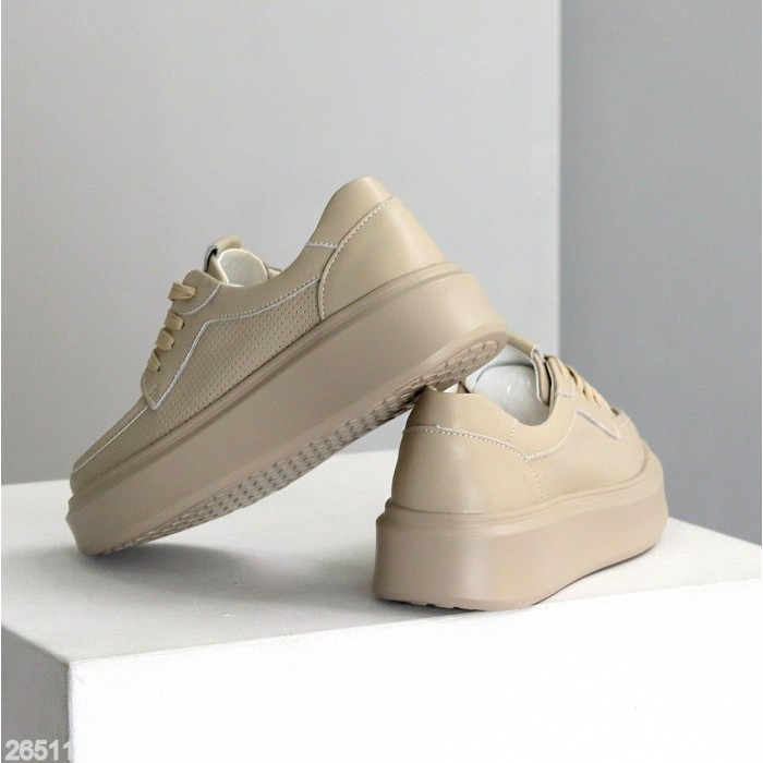 Мокасини жіночі натуральна шкіра беж 36,37,38,39,40р