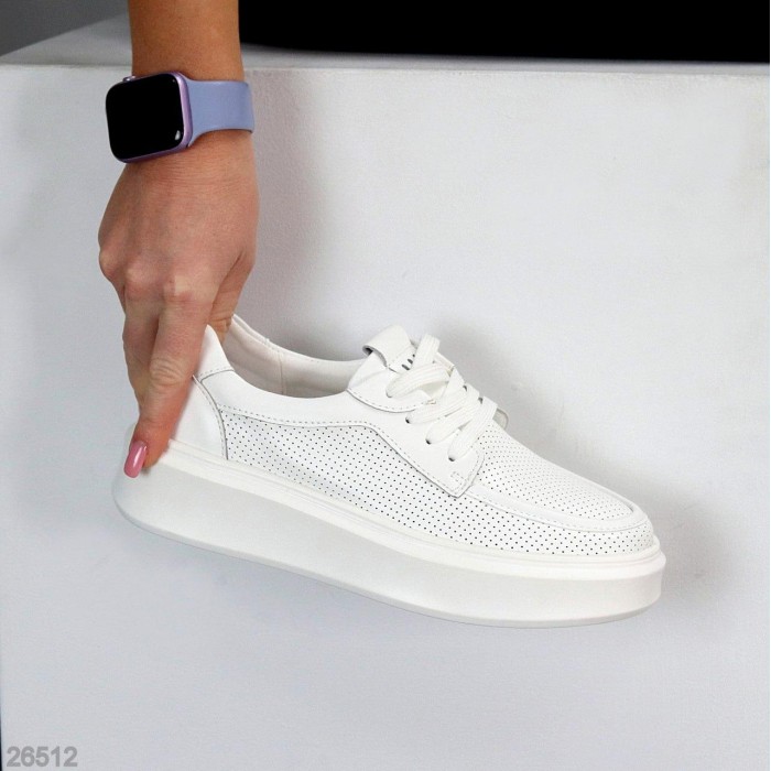 Мокасини жіночі натуральна шкіра білі 38,39,40,41р