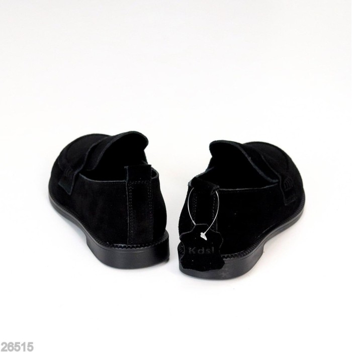 Мокасини жіночі натуральна замша чорні 36,38,40р