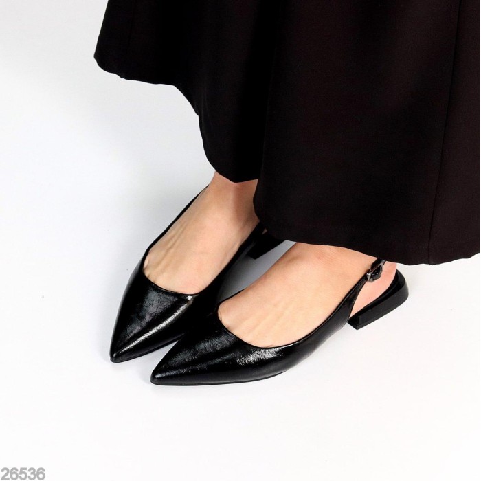 Туфлі жіночі еко-шкіра чорні 36,37,38,40р