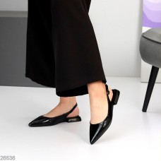 Туфлі жіночі еко-шкіра чорні 36,37,38,40р
