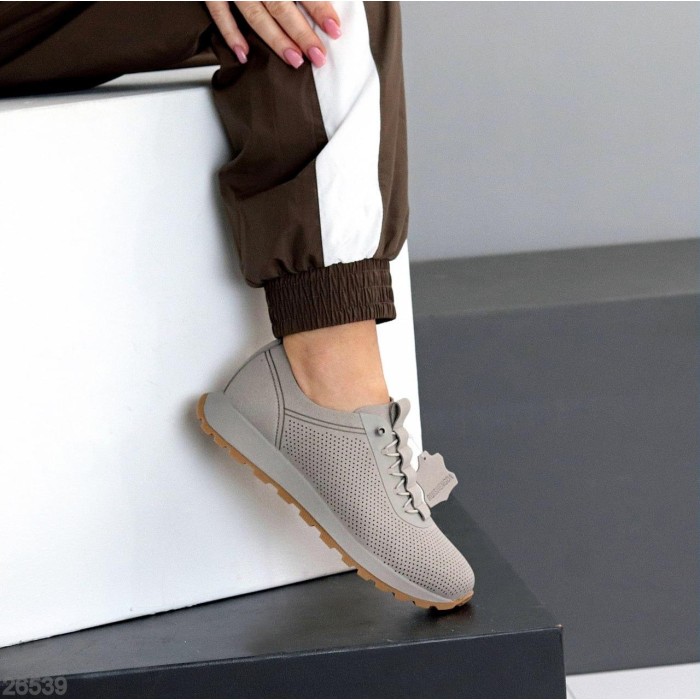 Кросівки жіночі натуральна замша сірі 36,37,40,41р