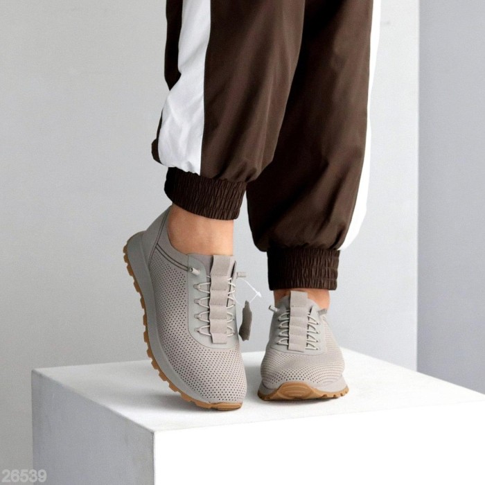 Кросівки жіночі натуральна замша сірі 36,37,40,41р