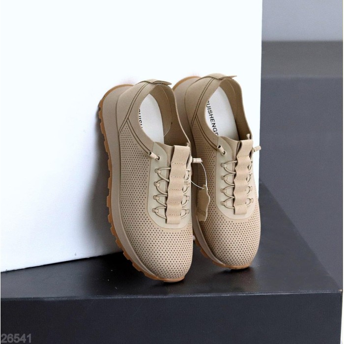 Кросівки жіночі натуральна замша колір беж 36,37,39,40,41р