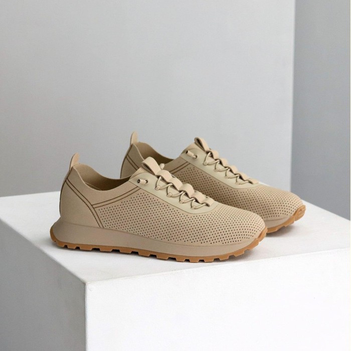 Кросівки жіночі натуральна замша колір беж 36,37,39,40,41р