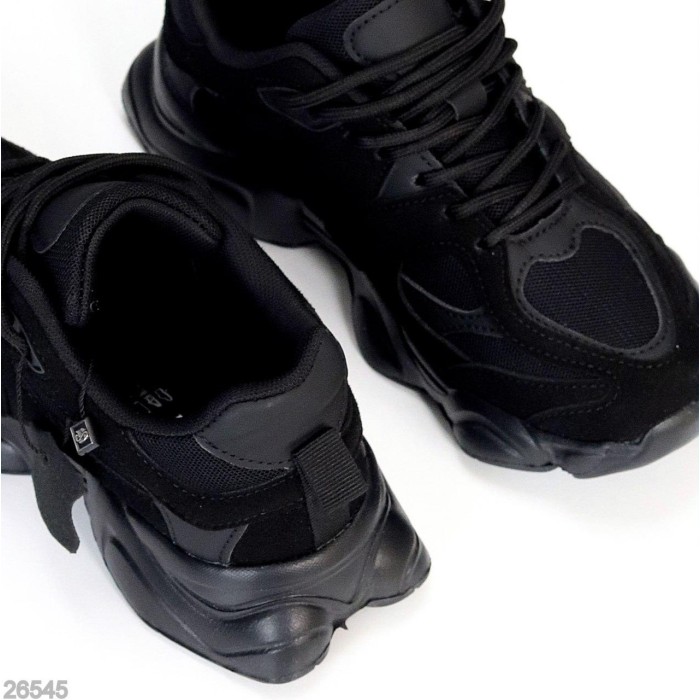 Кросівки жіночі натуральна замша чорні на 35.5,36,37,39,41р