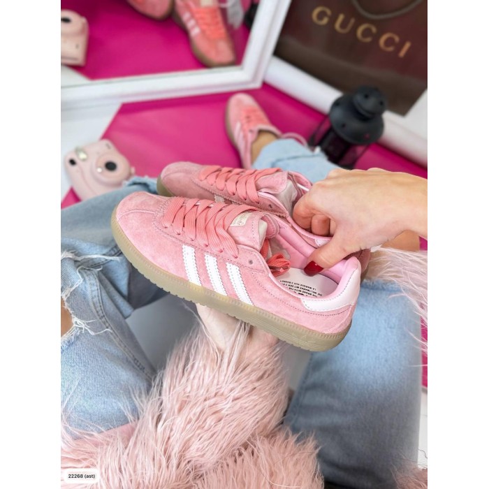 Кроссовки женские комбинированные натуральная замша/кожа розовые на 35.5,36,37,38р