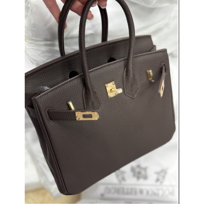 Сумка жіноча натуральна шкіра колір: Чорний, Шоколад Шоколад