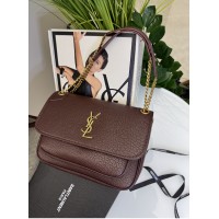 Сумка жіноча Лоран натуральна шкіра Преміум колір: Шоколад