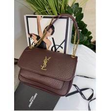 Сумка жіноча Лоран натуральна шкіра Преміум колір: Шоколад