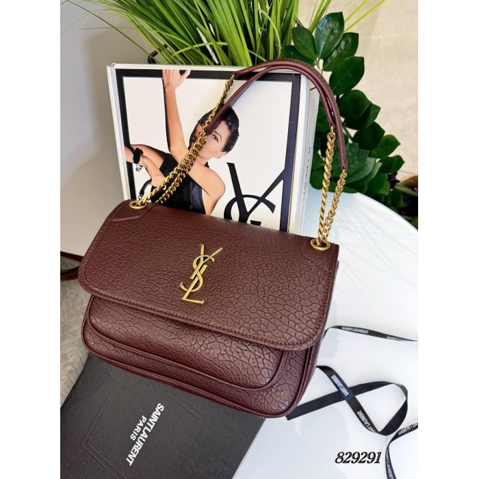 Сумка жіноча Лоран натуральна шкіра Преміум колір: Шоколад